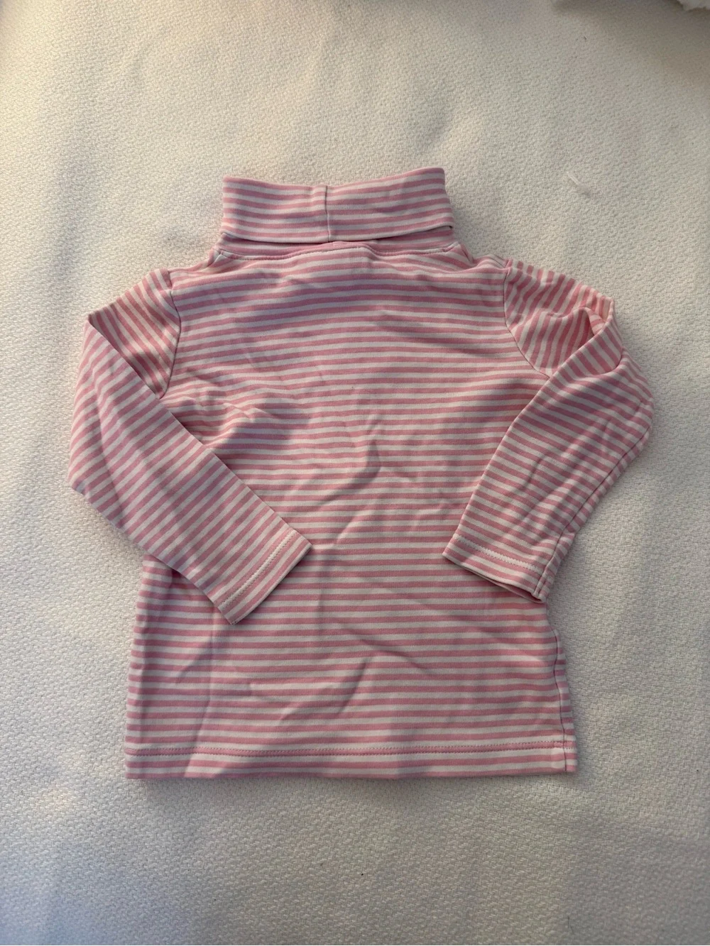 The Beaufort Bonnet Company Pink and White Striped Tatum’s Turtleneck